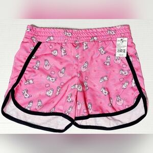 Universal Studios Despicable Me Minion Mayhem Pink Fluffy Unicorn Shorts Size XL